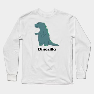 Dinozilla, Cute King of Monsters Long Sleeve T-Shirt